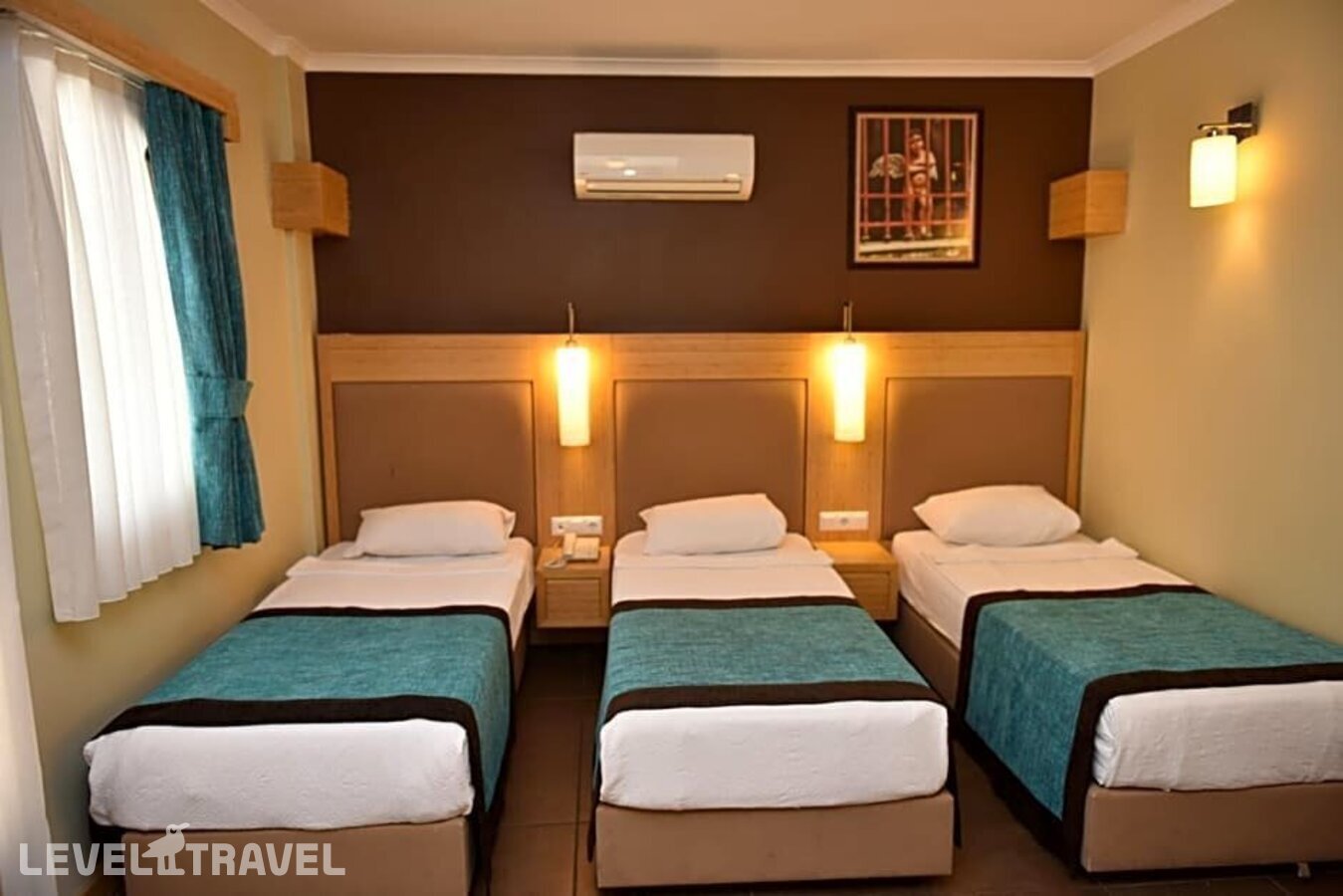 фотографии номера Стандартный (две односпальные кровати) отеля Istankoy Hotel Bodrum в Турция(Бодрум - центр) - фото №2