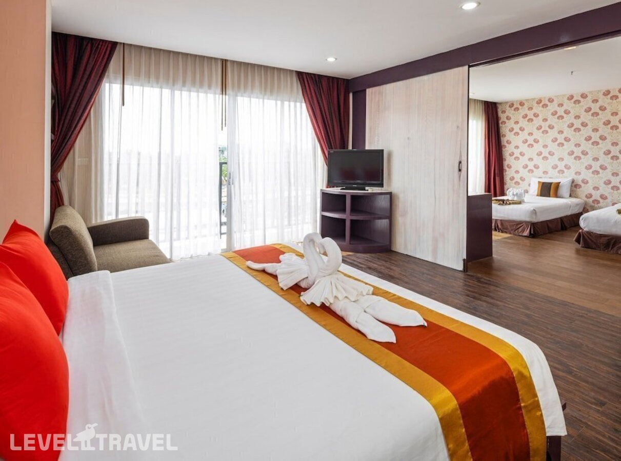 фотографии номера Семейный номер отеля Malin Patong Hotel в Таиланд(Патонг Бич) - фото №5