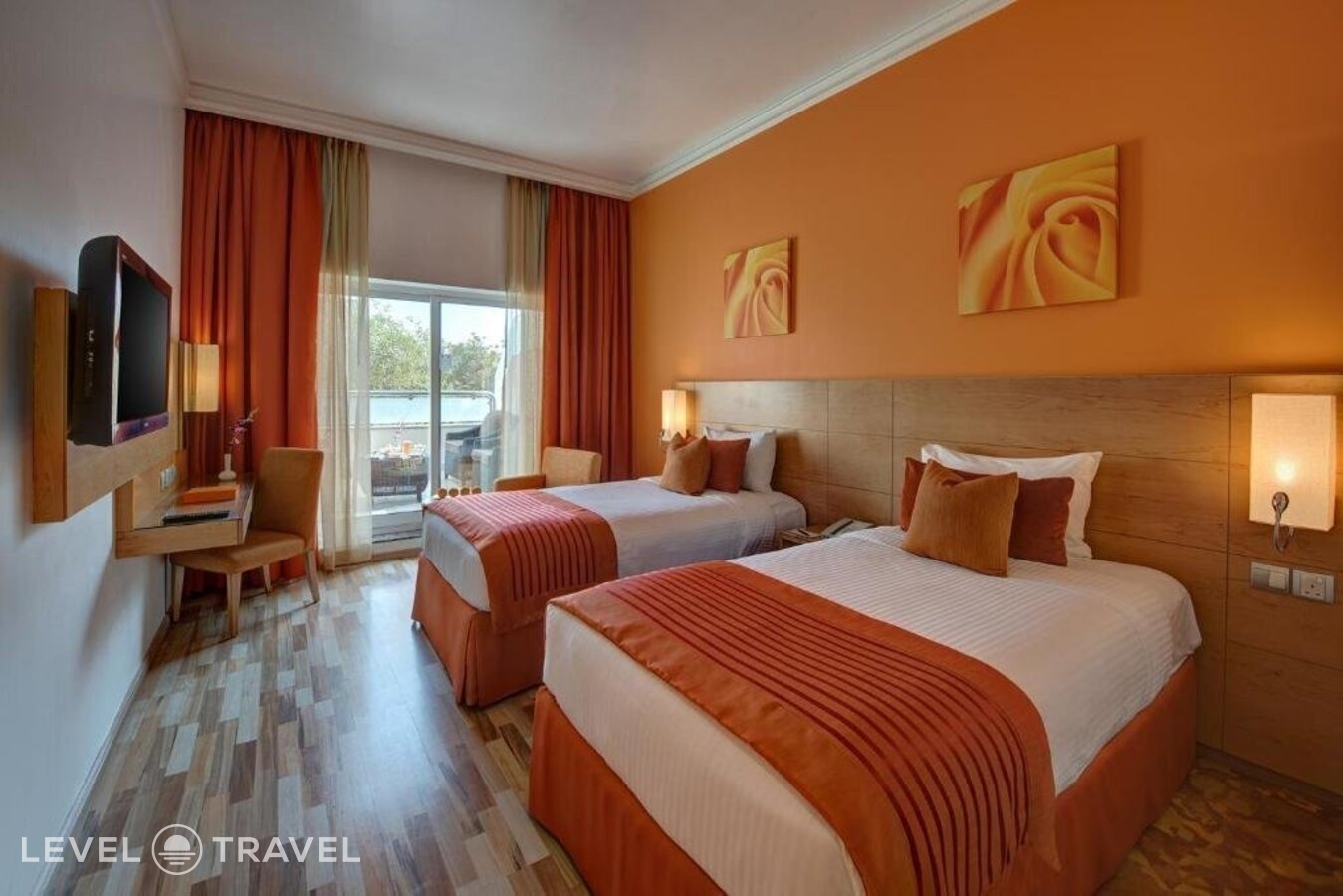 фотографии номера Представительский (две односпальные кровати) отеля Al Khoory Executive Hotel в ОАЭ(Дубай Джумейра) - фото №3