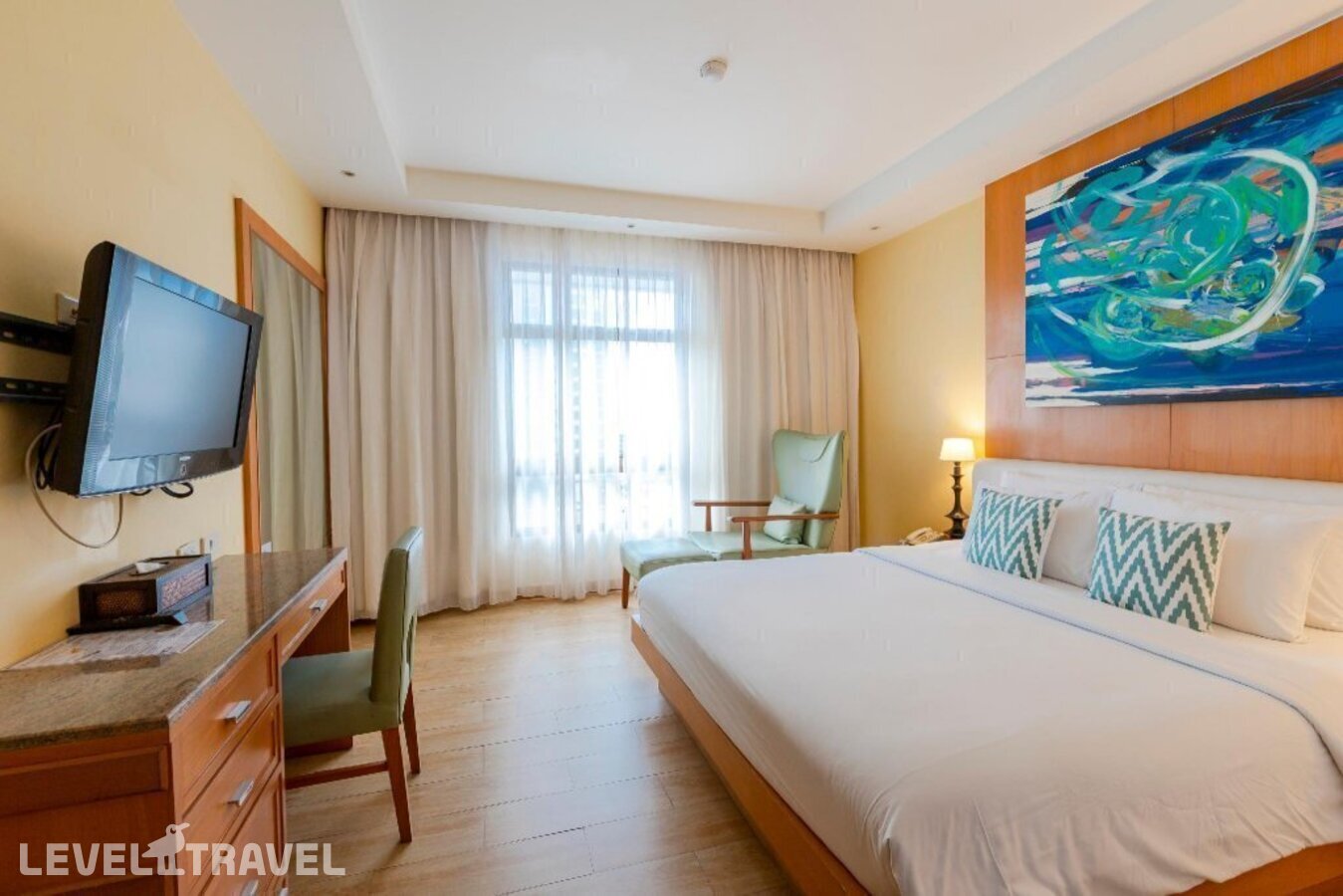 фотографии номера Стандартный (две односпальные кровати) отеля Pinnacle Lumpinee Park Hotel в Таиланд(Бангкок) - фото №1