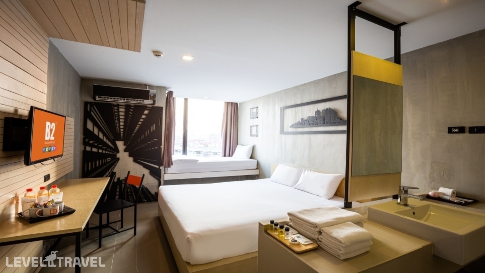 фотографии номера Делюкс (две односпальные кровати) отеля B2 South Pattaya Hotel в Таиланд(Центральная Паттайя) - фото №1