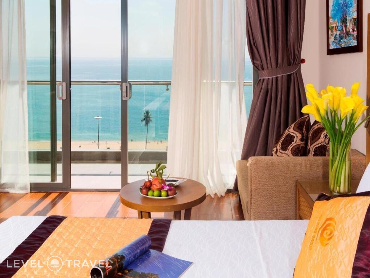 фотографии номера Делюкс (двуспальная кровать) отеля Galina Hotel & Spa в Вьетнам(Нячанг) - фото №1