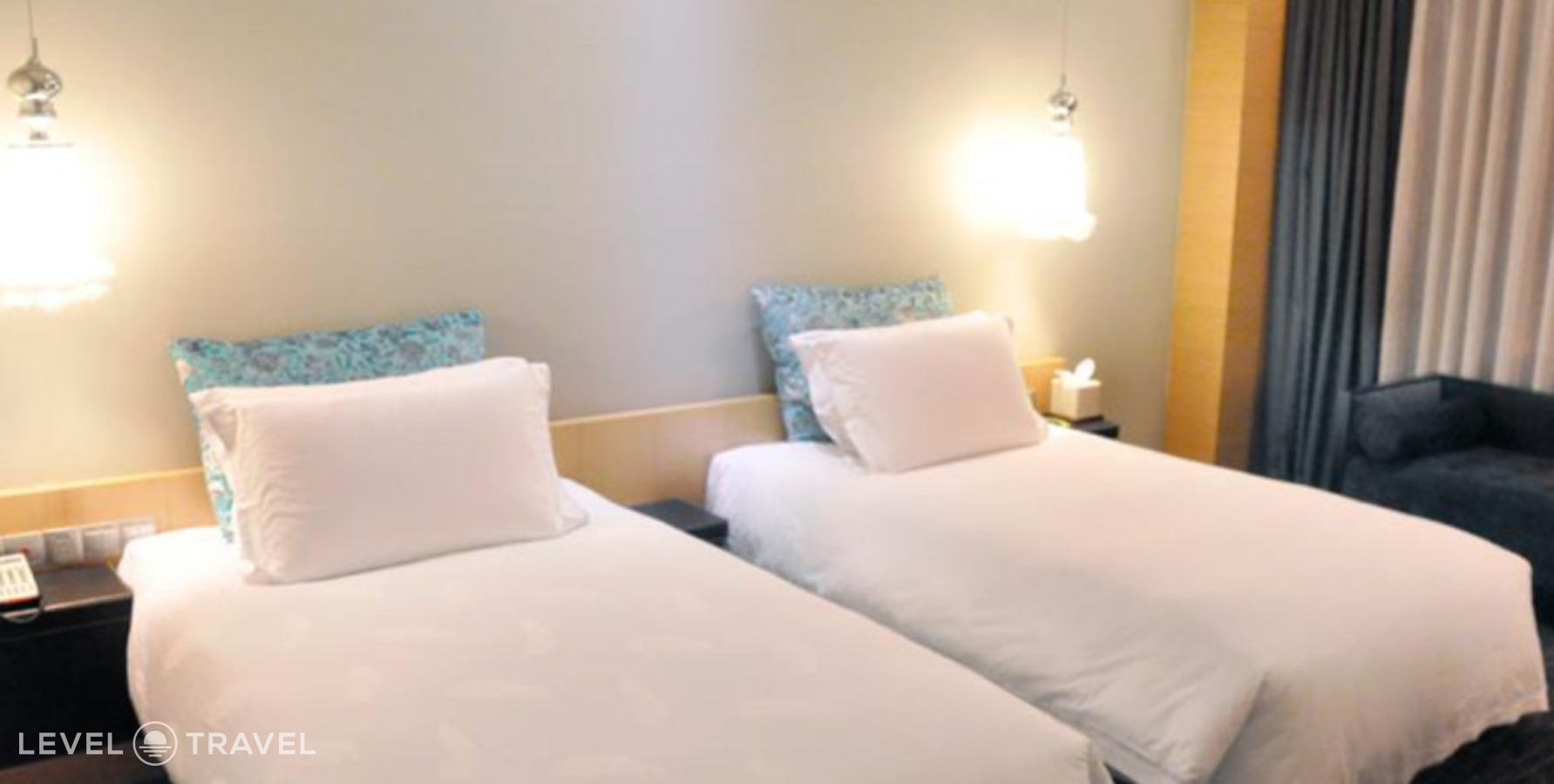 фотографии номера Стандартный (две односпальные кровати) отеля Royal Tulip Luxury Hotel Carat в Китай(Гуанчжоу) - фото №1