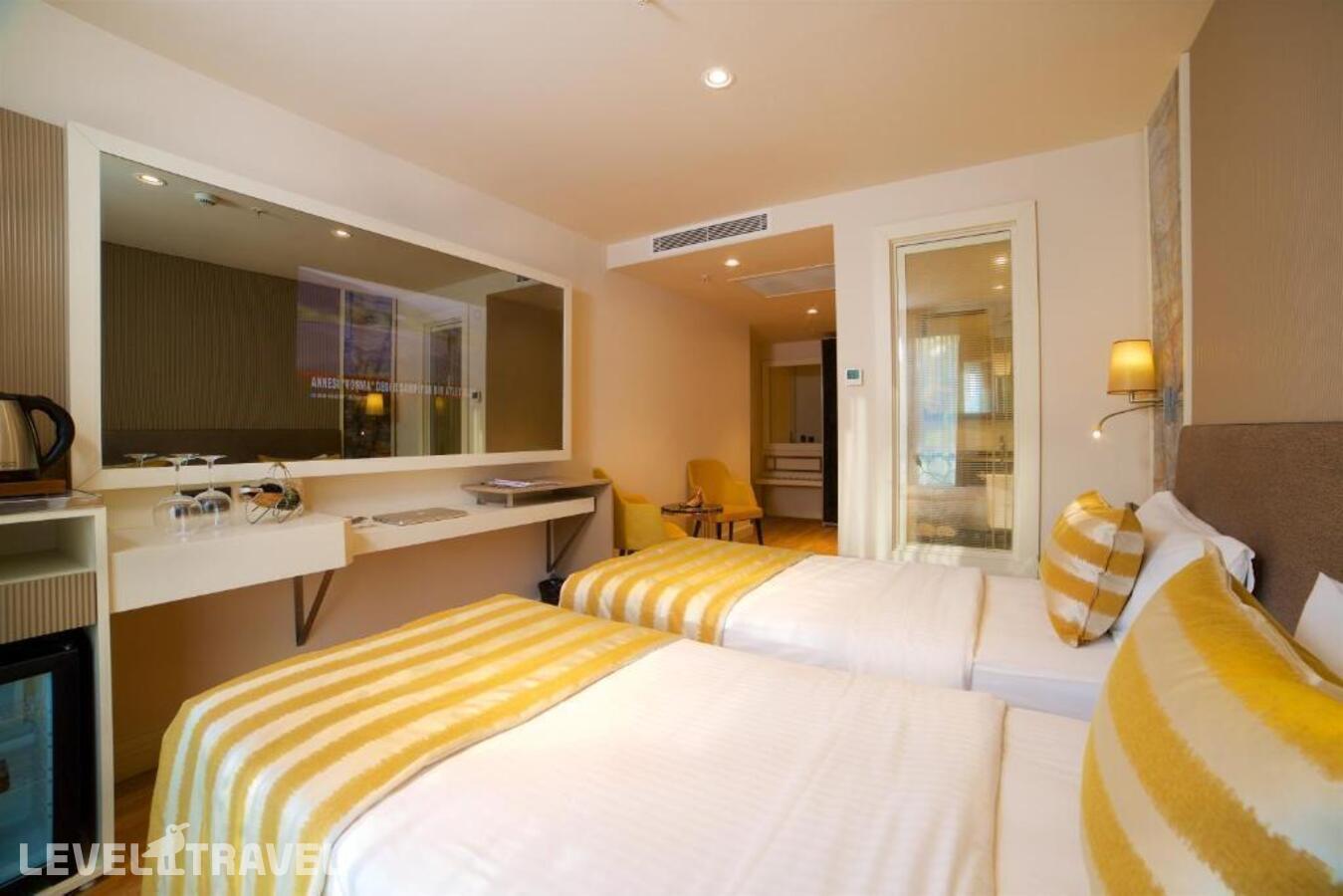 фотографии номера Делюкс (две односпальные кровати) отеля Icon Hotel в Турция(Шишли) - фото №4