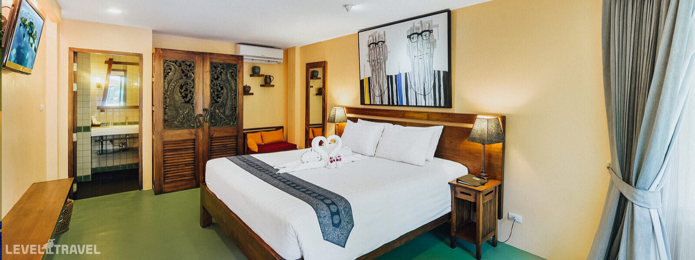 фотографии номера Номер с выходом к бассейну отеля CC's Hideaway Hotel (Ex.C.C. Blooms) в Таиланд(Ката Бич) - фото №3