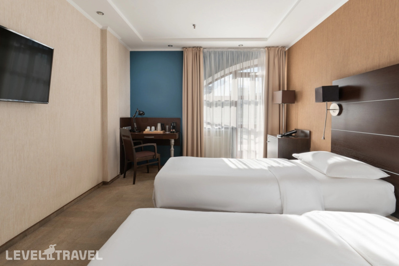 фотографии номера Стандартный (две односпальные кровати) отеля Sadu Moscow Hotel (Ex. Park Inn By Radisson Sadu, Moscow Hotel) в Россия(Центральный административный округ (ЦАО)) - фото №1