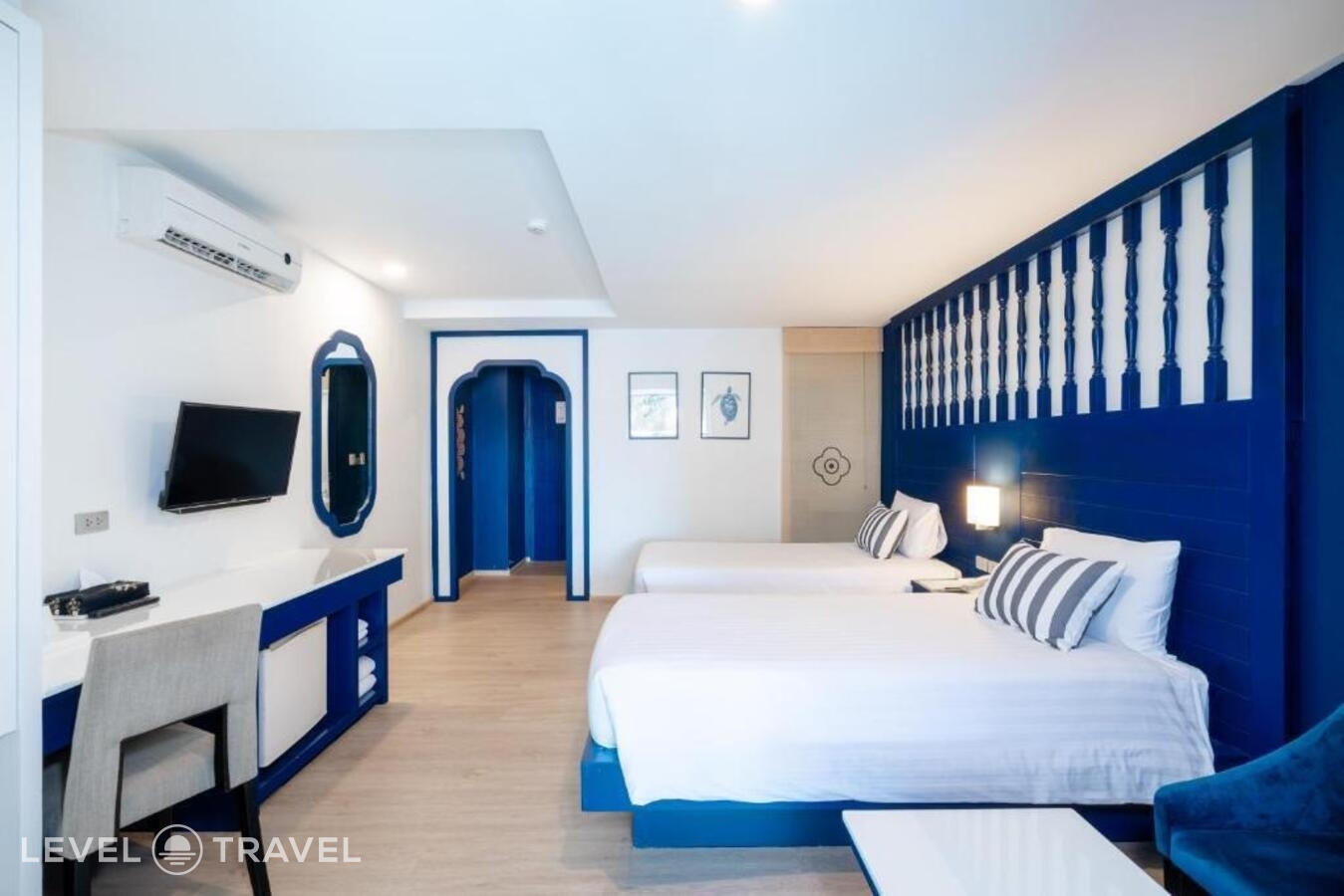 фотографии номера Делюкс (две односпальные кровати) отеля Bhukitta Boutique Hotel в Таиланд(город Пхукет) - фото №3