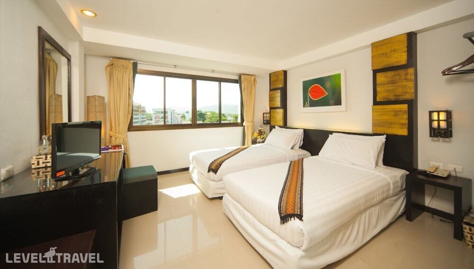 фотографии номера Стандартный (две односпальные кровати) отеля Crystal Inn Phuket в Таиланд(город Пхукет) - фото №8