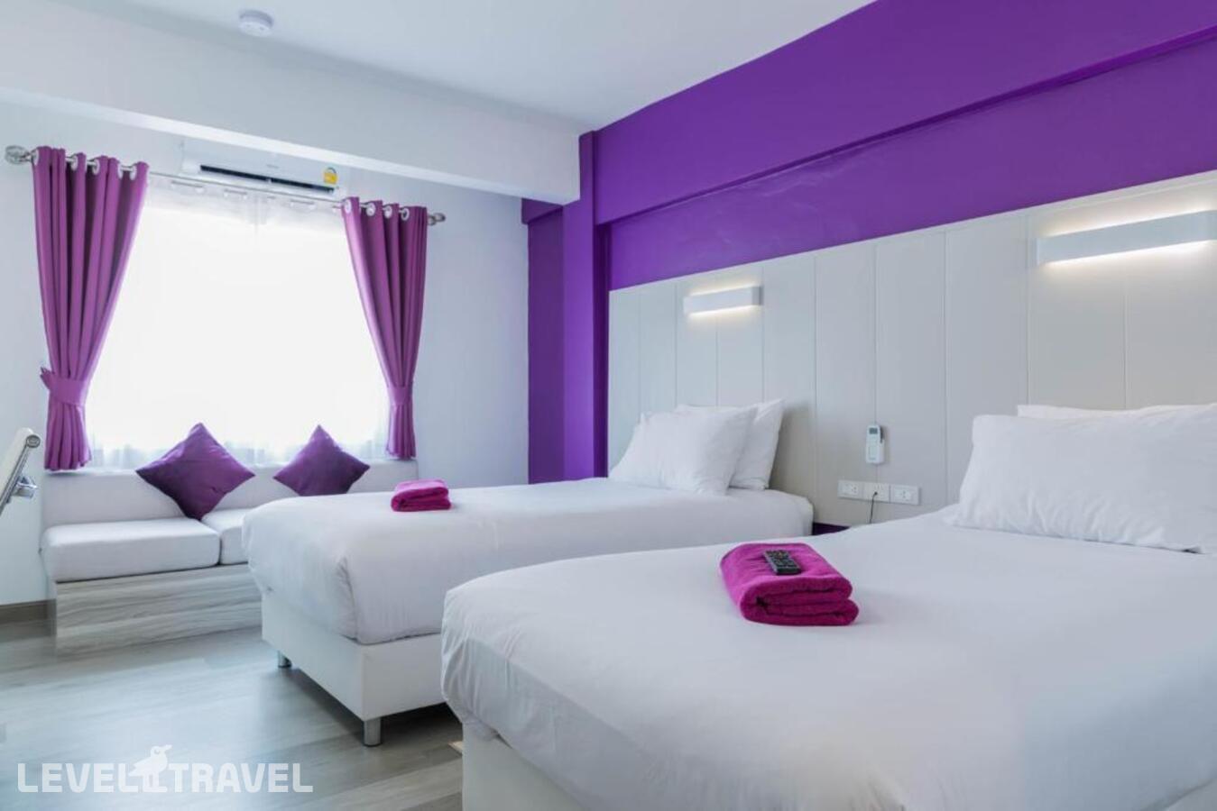 фотографии номера Улучшенный (две односпальные кровати) отеля Hotel Zing в Таиланд(Пратамнак) - фото №3