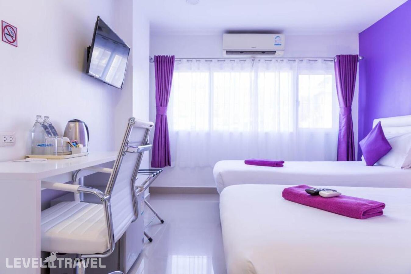 фотографии номера Улучшенный (две односпальные кровати) отеля Hotel Zing в Таиланд(Пратамнак) - фото №2