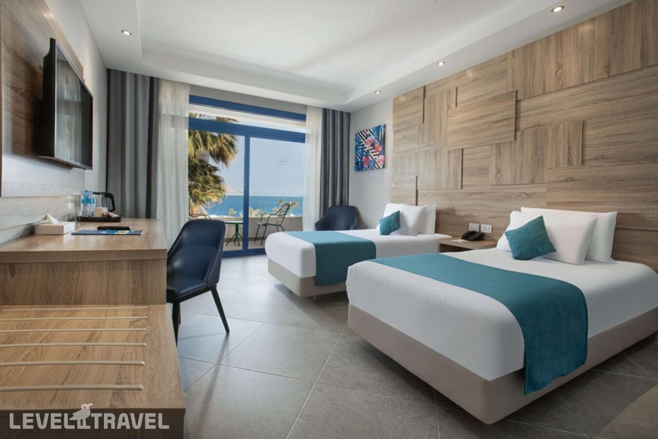 фотографии номера Премиум с видом на море (две односпальные кровати) отеля V Hotel - Sharm El Sheikh (Ex. Pyramisa Beach Resort) в Египет(Шаркс Бэй) - фото №13