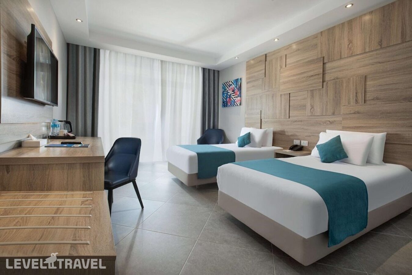 фотографии номера Премиум с видом на море (две односпальные кровати) отеля V Hotel - Sharm El Sheikh (Ex. Pyramisa Beach Resort) в Египет(Шаркс Бэй) - фото №12