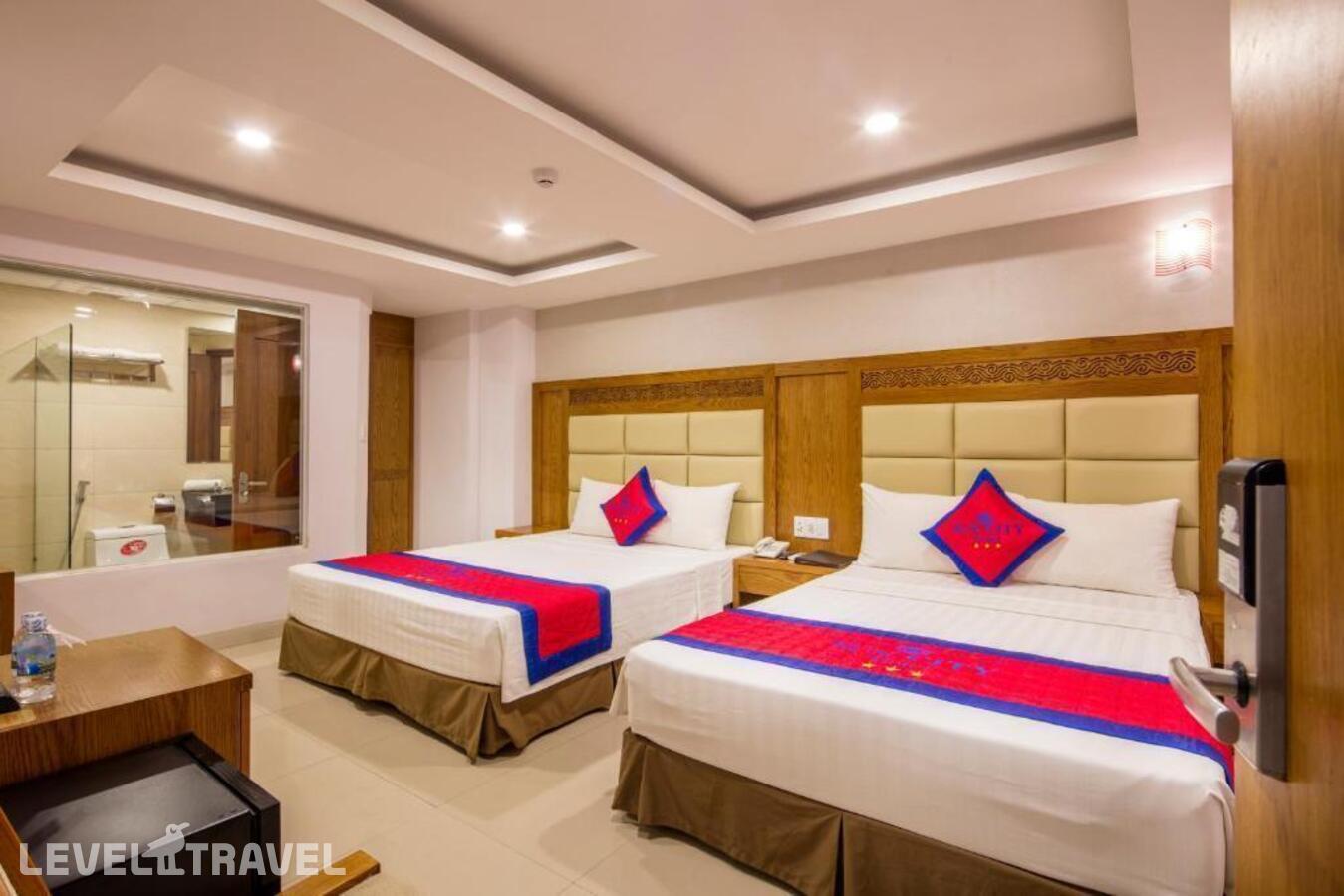 фотографии номера Улучшенный (две односпальные кровати) отеля Sun City Hotel в Вьетнам(Нячанг) - фото №3