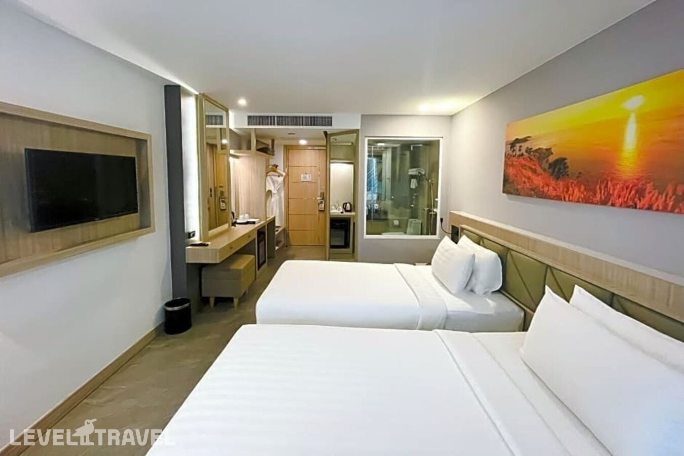фотографии номера Делюкс (две односпальные кровати) отеля Clarion Hotel Patong (Ex.Araya Patong Beach Hotel) в Таиланд(Патонг Бич) - фото №5