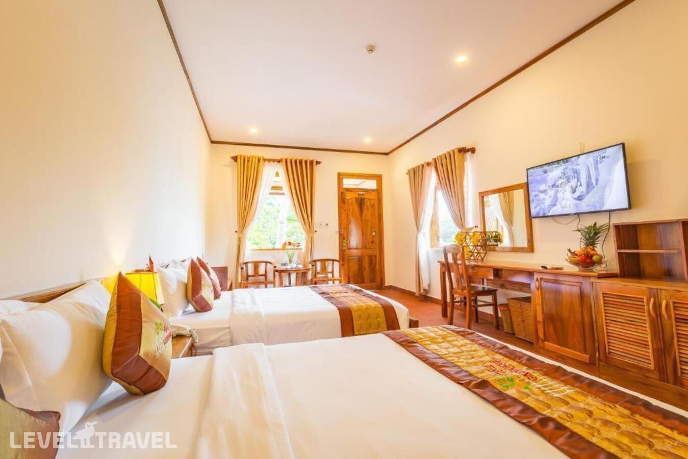 фотографии номера Делюкс с видом на сад (две односпальные кровати) отеля The Garden House Phu Quoc в Вьетнам(Фукуок) - фото №23
