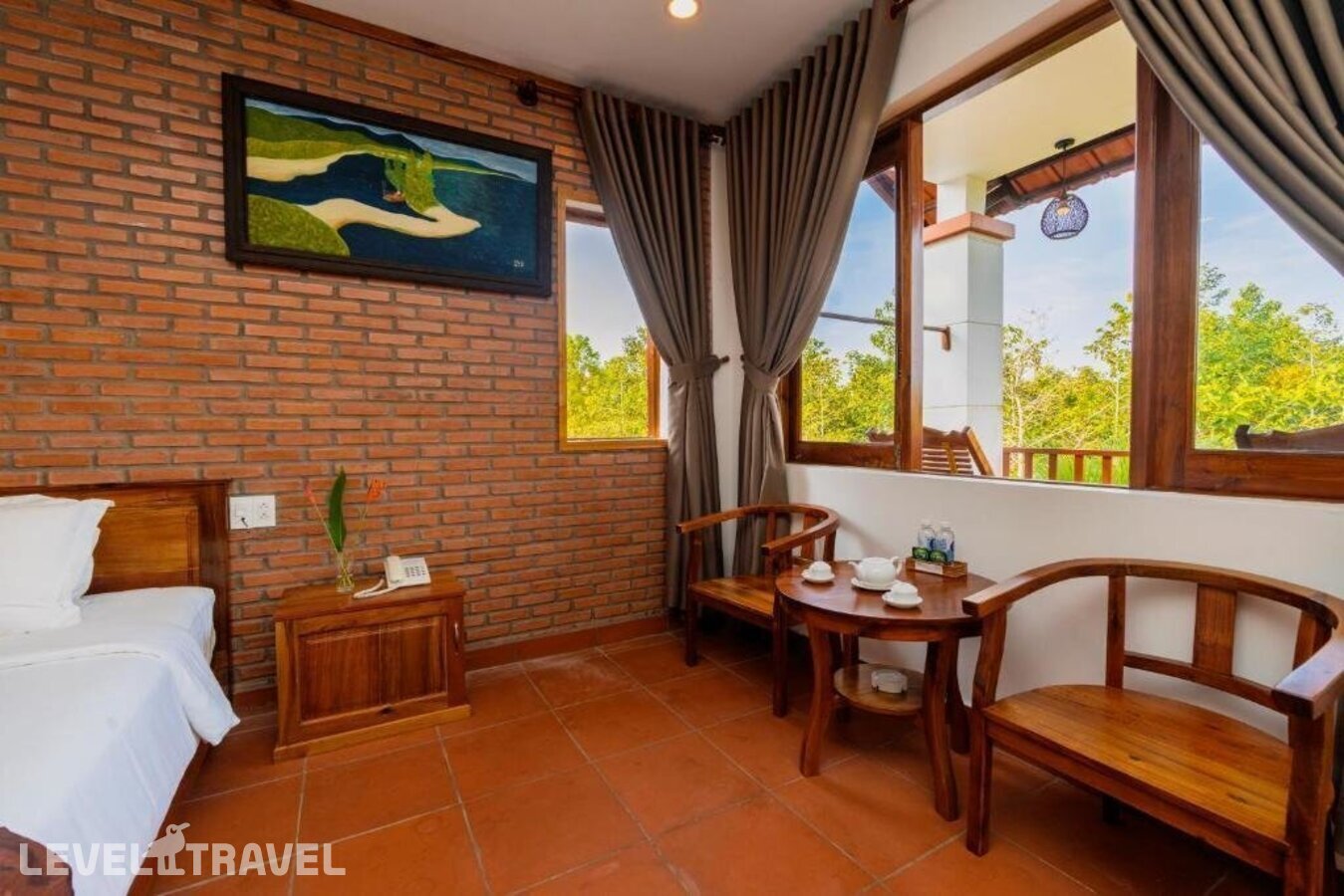 фотографии номера Делюкс (две односпальные кровати) отеля The Garden House Phu Quoc в Вьетнам(Фукуок) - фото №22