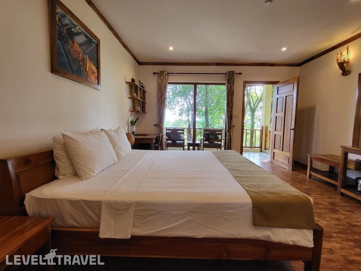фотографии номера Делюкс с частичным видом на море отеля Ancarine Beach Resort Phu Quoc в Вьетнам(Фукуок) - фото №1