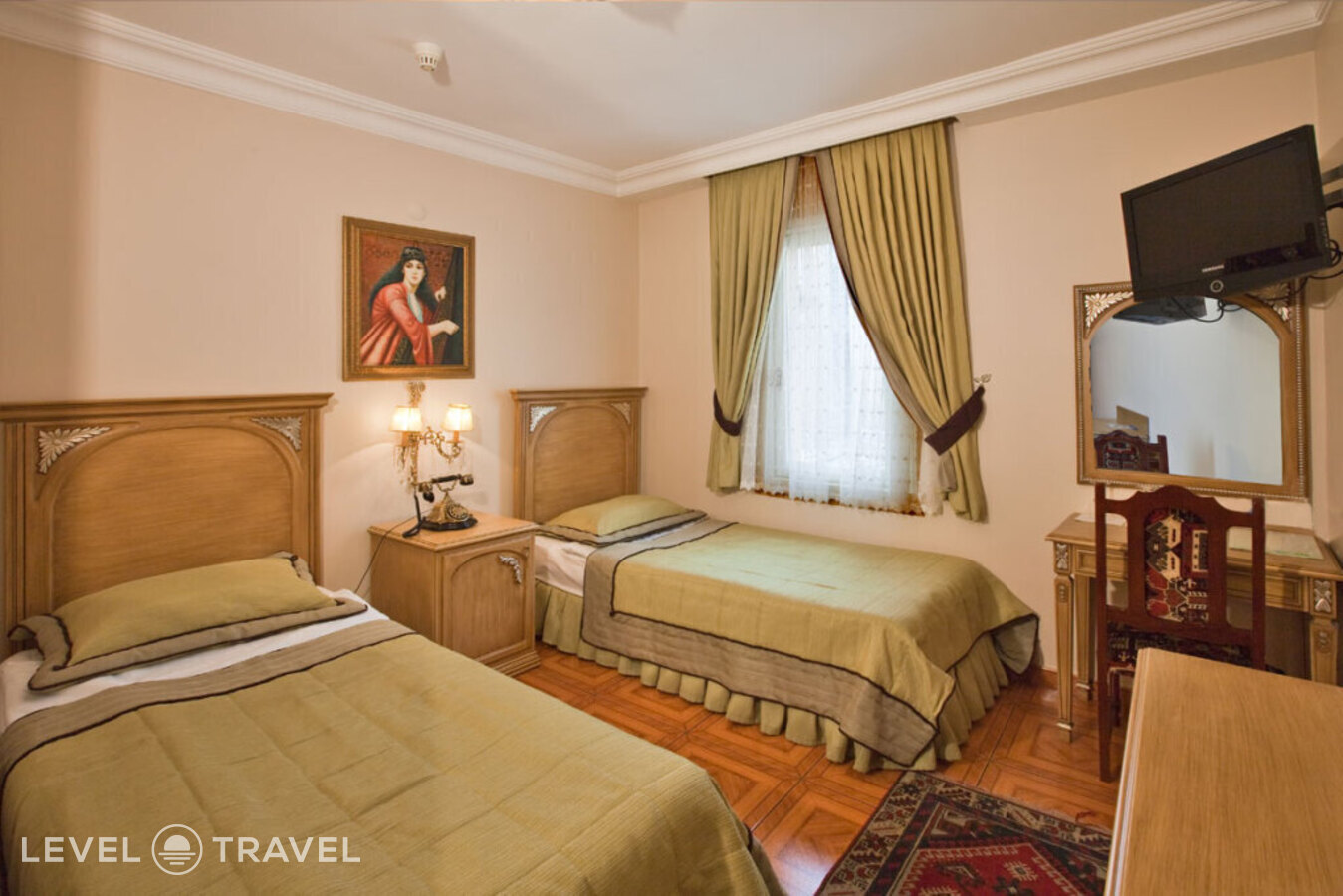 фотографии номера Стандартный (две односпальные кровати) отеля 1207 Hotel (Ex. Alzer Hotel) в Турция(Фатих) - фото №2
