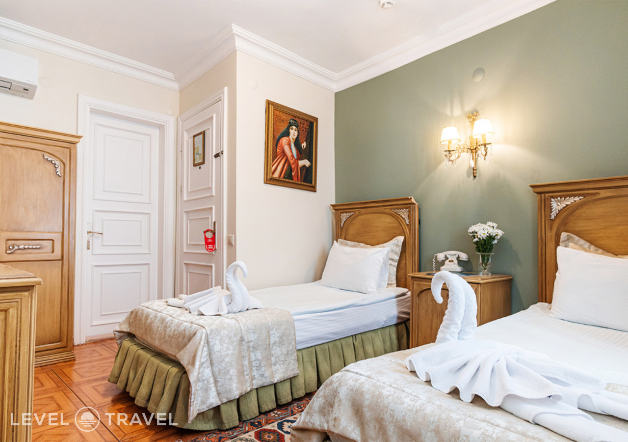 фотографии номера Стандартный (две односпальные кровати) отеля 1207 Hotel (Ex. Alzer Hotel) в Турция(Фатих) - фото №1