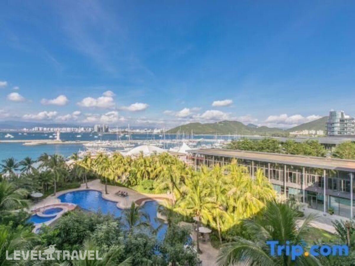 фотографии номера Делюкс с видом на море (две односпальные кровати) отеля Serenity Coast Sanya Marina Hotel в Китай(Санья) - фото №15
