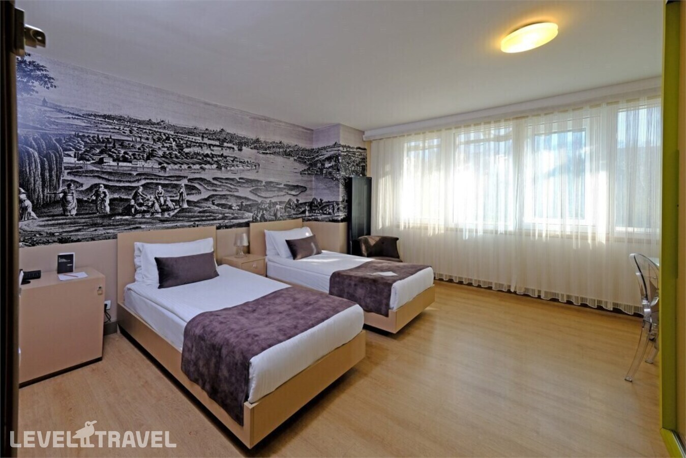фотографии номера Стандартный (две односпальные кровати) отеля Cheya Hotel Besiktas в Турция(Бешикташ) - фото №1