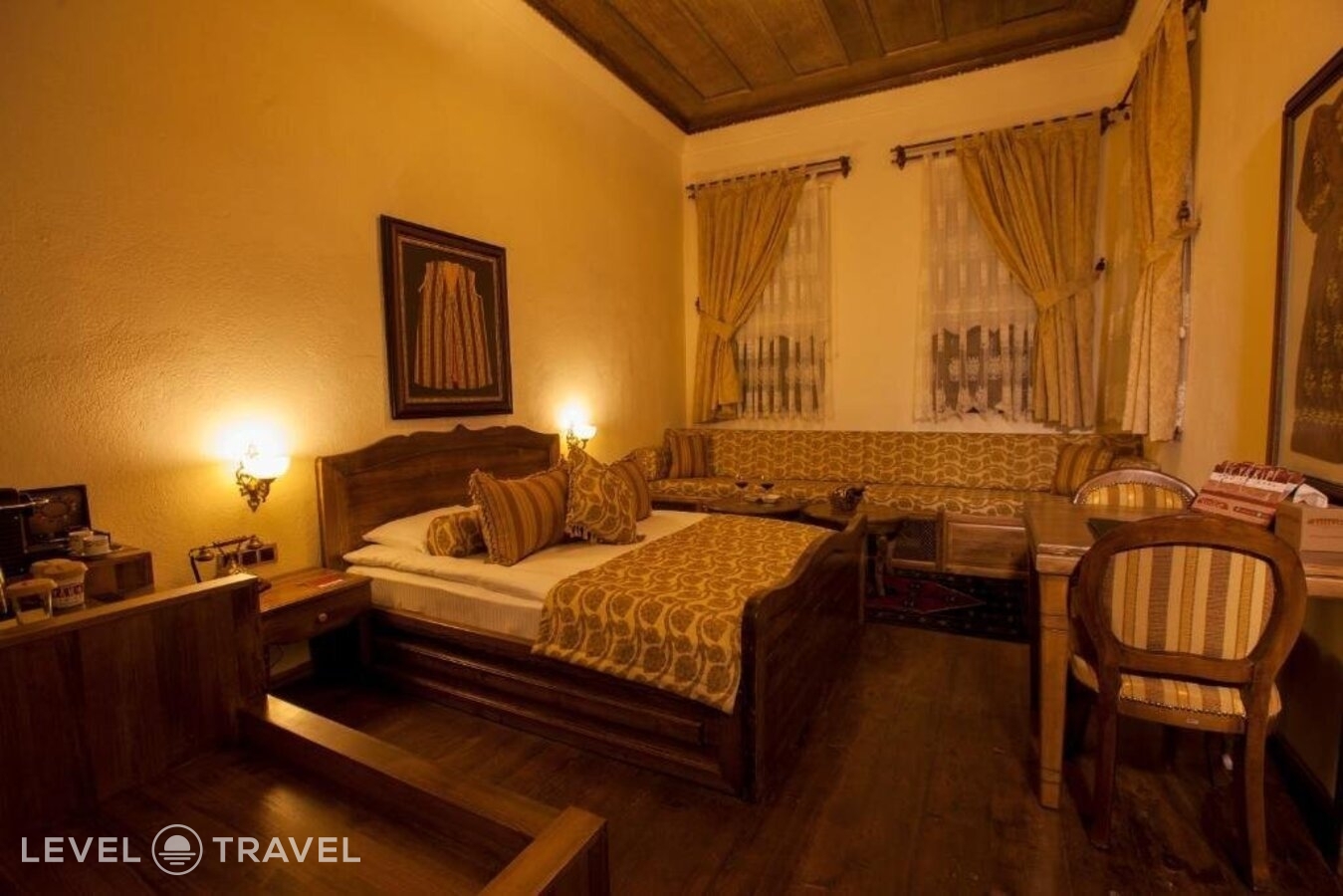фотографии номера Стандартный (две односпальные кровати) отеля Kayakapi Premium Caves Cappadocia Hotel в Турция(Ургюп) - фото №5