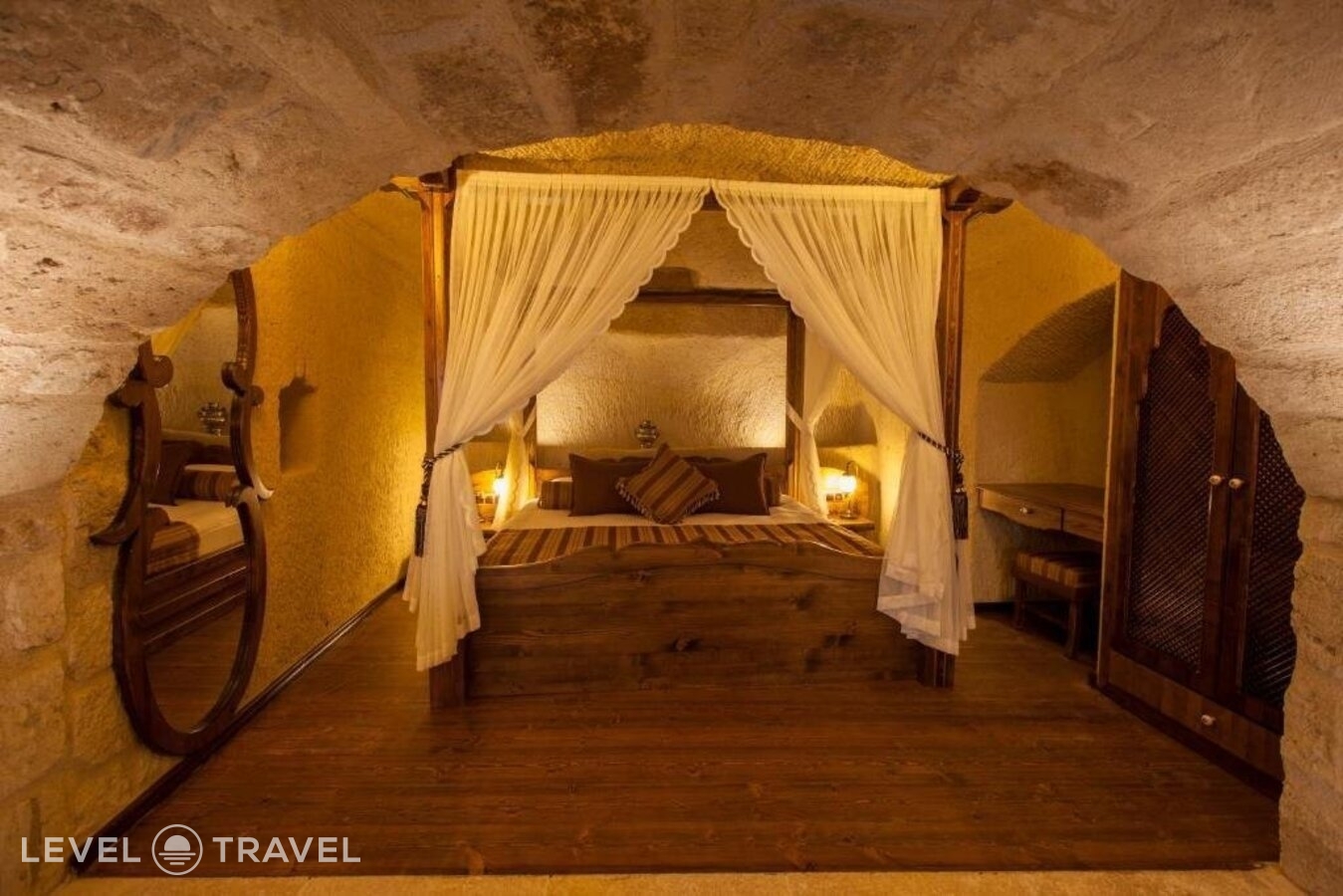 фотографии номера Стандартный (две односпальные кровати) отеля Kayakapi Premium Caves Cappadocia Hotel в Турция(Ургюп) - фото №8