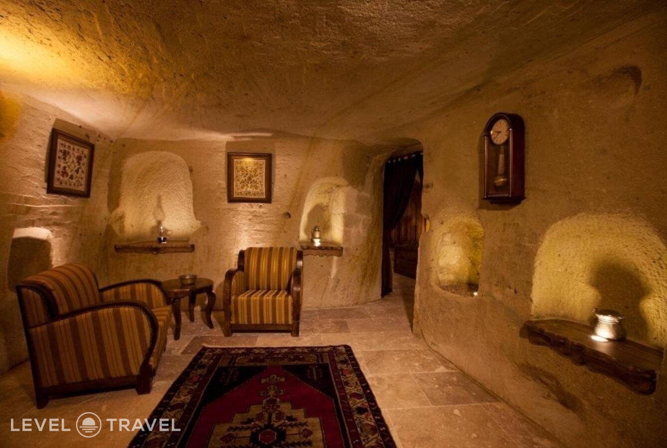 фотографии номера Стандартный (две односпальные кровати) отеля Kayakapi Premium Caves Cappadocia Hotel в Турция(Ургюп) - фото №3
