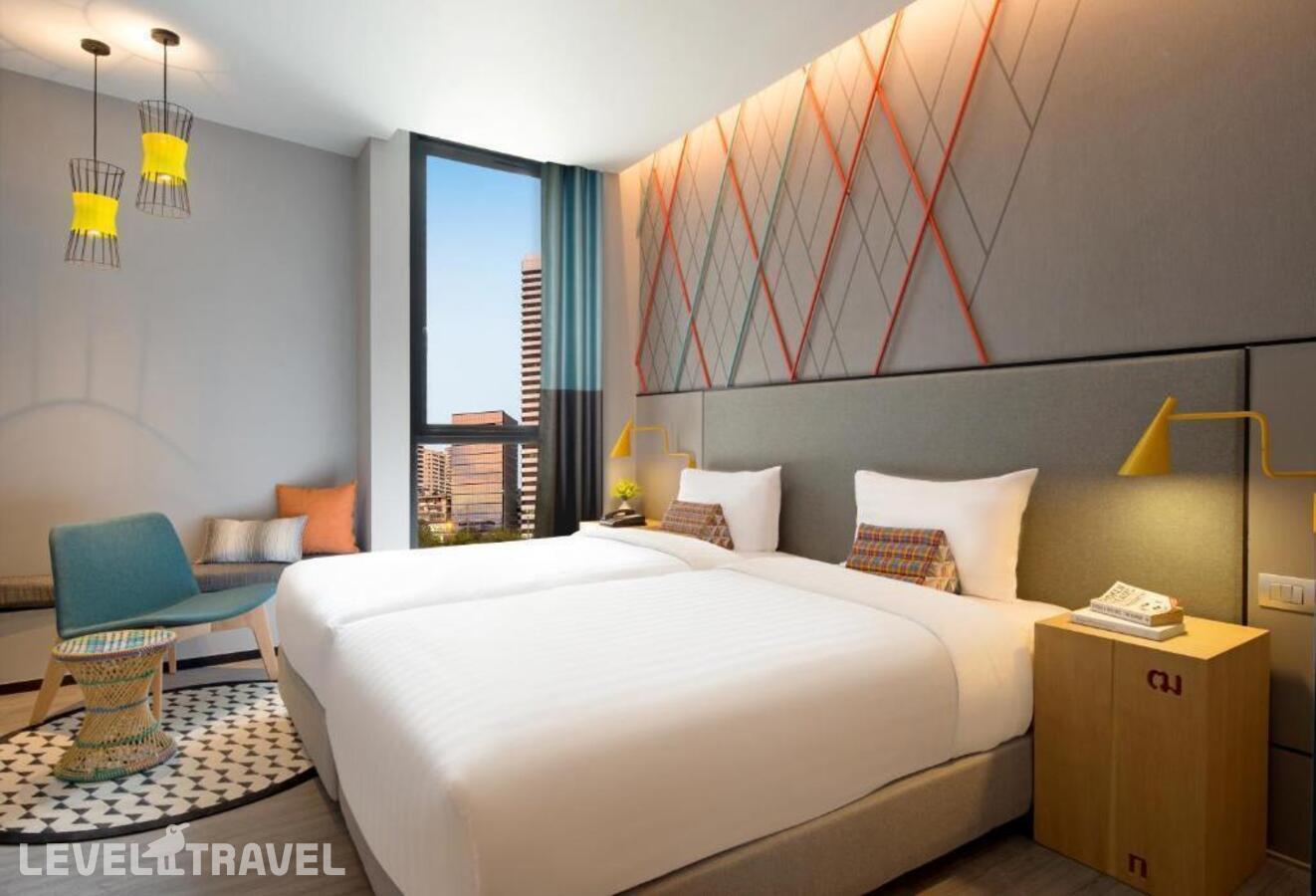 фотографии номера Стандартный (две односпальные кровати) отеля Ibis Styles Bangkok Sukhumvit Phra Khanong в Таиланд(Бангкок) - фото №3