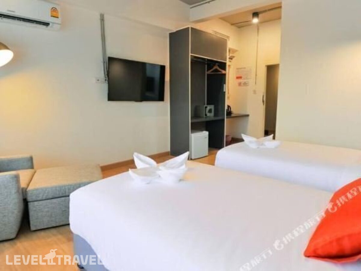 фотографии номера Делюкс с видом на море (две односпальные кровати) отеля 7 Days Premium Pattaya в Таиланд(Центральная Паттайя) - фото №5