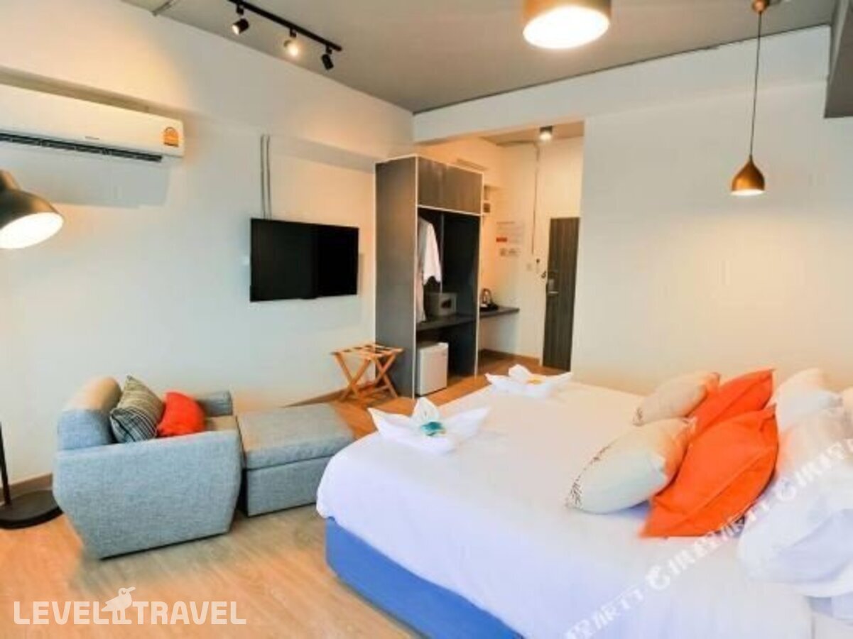 фотографии номера Делюкс с видом на море (две односпальные кровати) отеля 7 Days Premium Pattaya в Таиланд(Центральная Паттайя) - фото №4