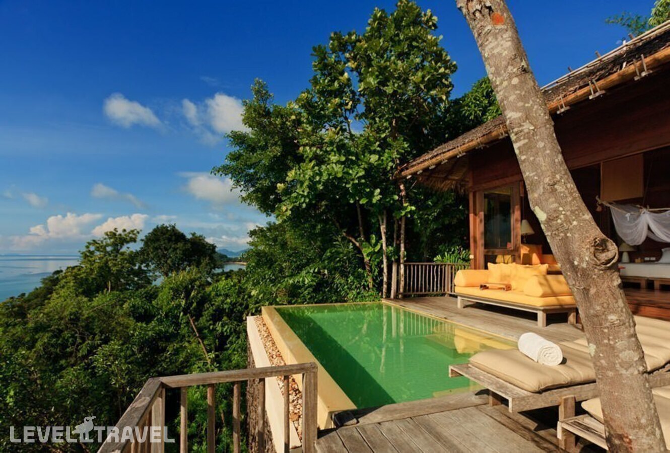 фотографии номера Вилла делюкс с бассейном и видом на море отеля Six Senses Yao Noi в Таиланд(Ко Яо Ной) - фото №1