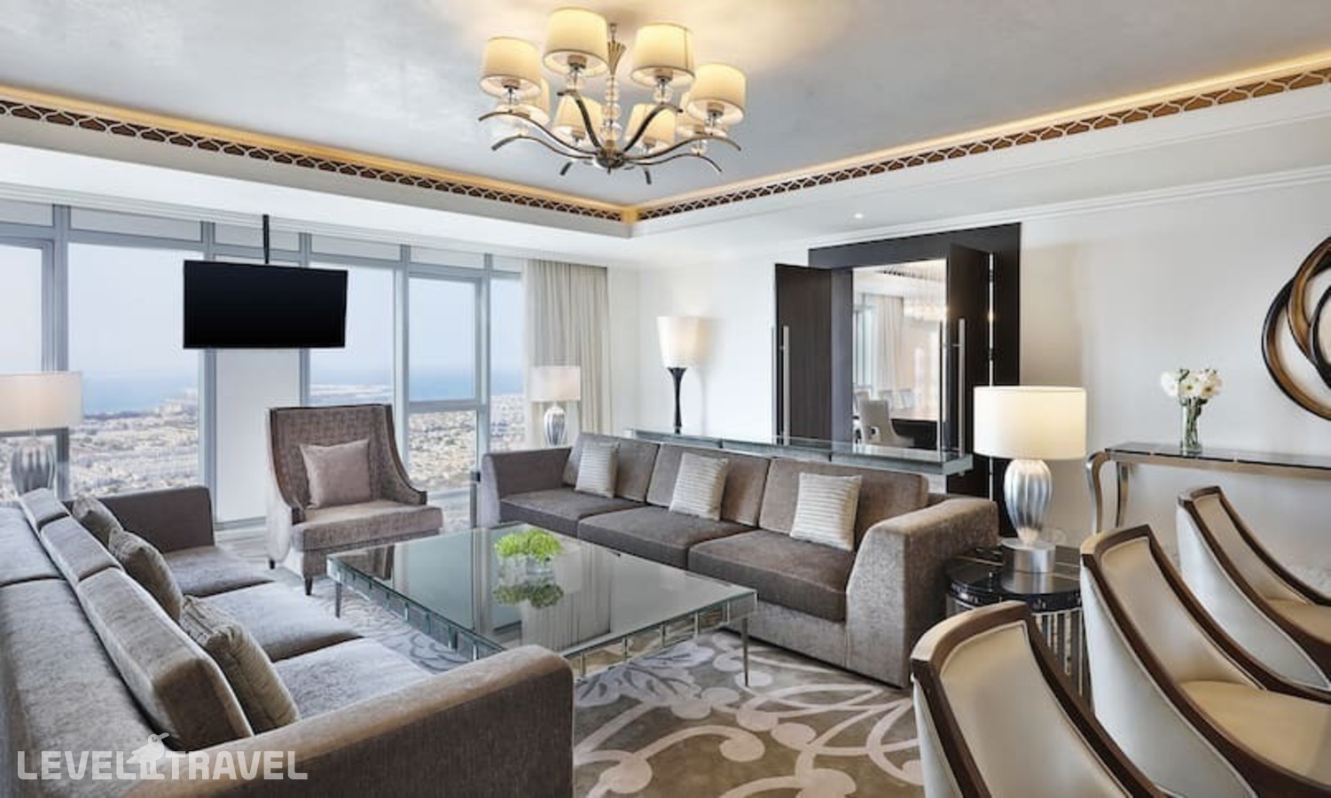 фотографии номера Люкс Chairman отеля Hilton Dubai Al Habtoor City в ОАЭ(Бизнес Бей) - фото №4