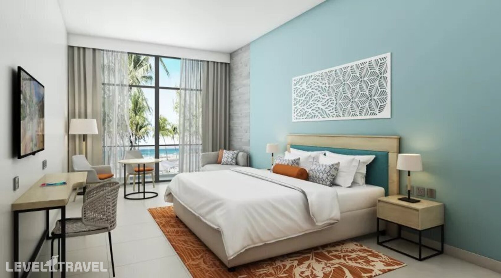 фотографии номера Улучшенный с видом на море отеля Centara Mirage Beach Resort Dubai в ОАЭ(Дейра) - фото №1