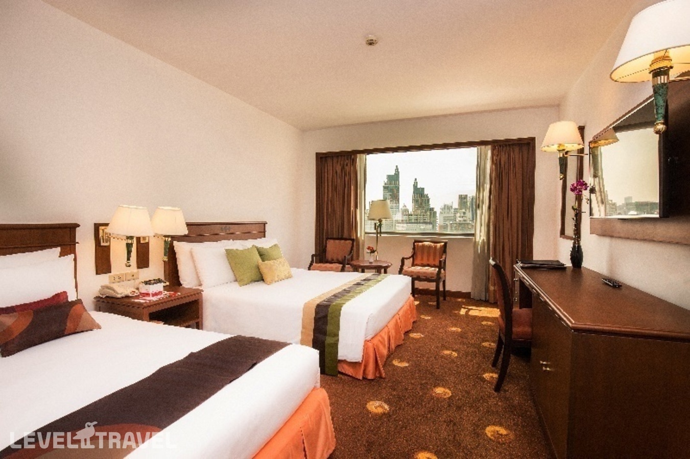 фотографии номера Делюкс с видом на город отеля Ramada D'Ma Bangkok Hotel в Таиланд(Бангкок) - фото №1