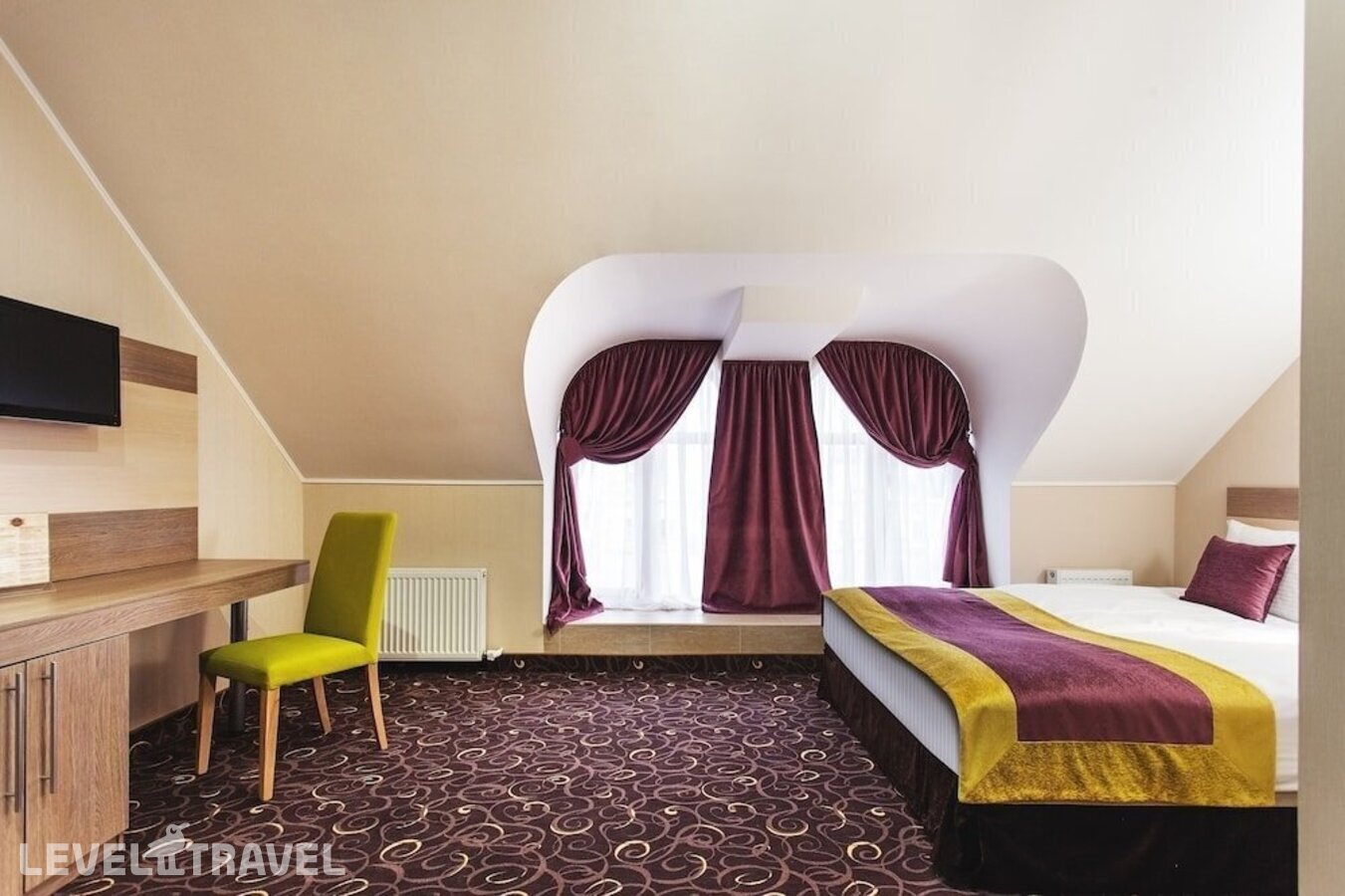 фотографии номера Стандартный (две односпальные кровати) отеля City & Business Hotel в Россия(Минеральные Воды) - фото №7