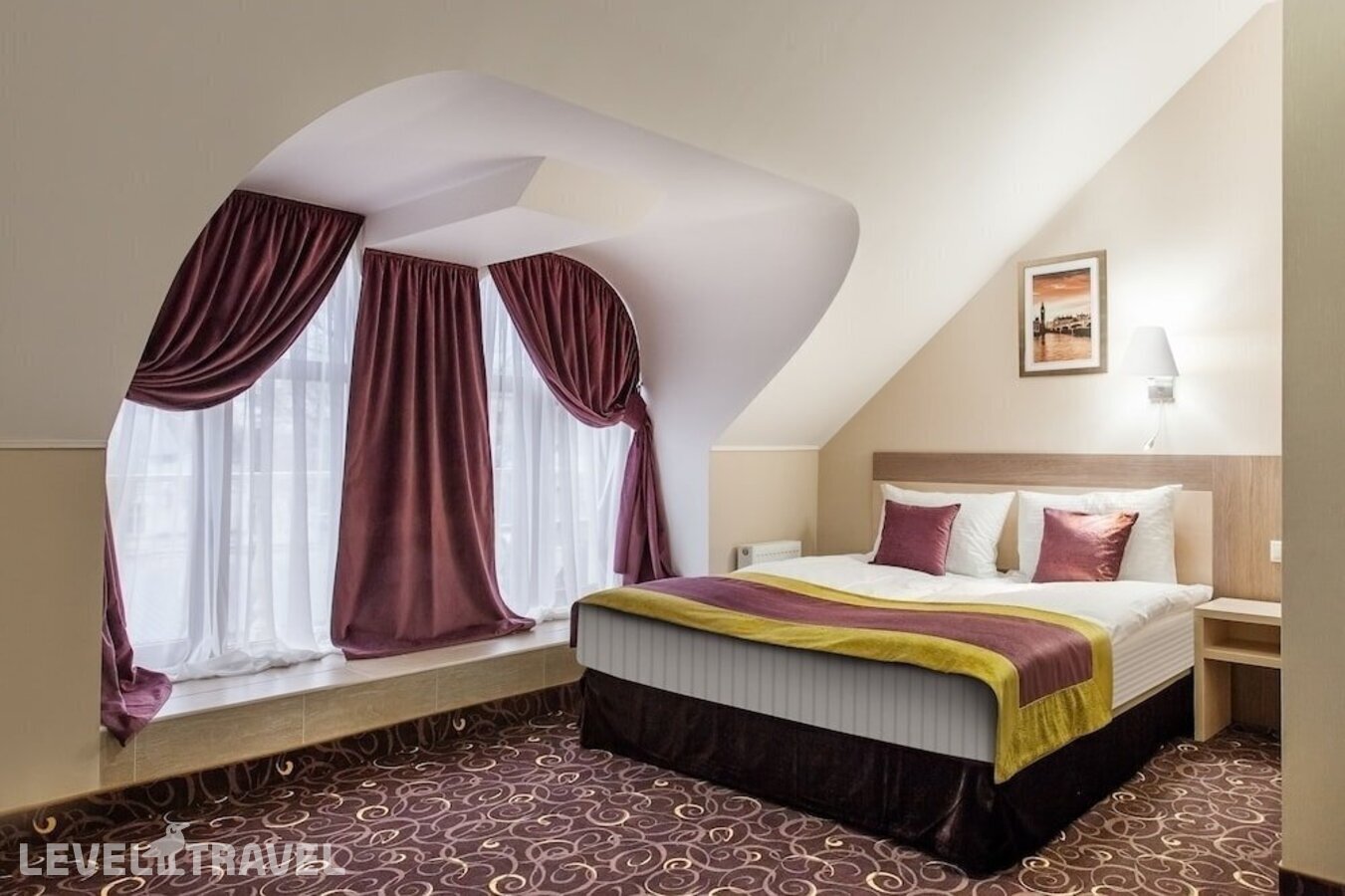 фотографии номера Стандартный (две односпальные кровати) отеля City & Business Hotel в Россия(Минеральные Воды) - фото №6