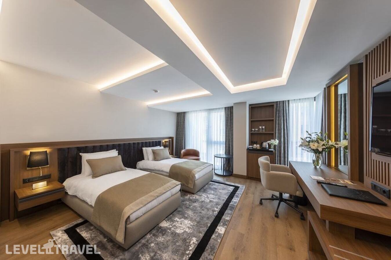 фотографии номера Делюкс (две односпальные кровати) отеля Vital Hotel Fulya в Турция(Шишли) - фото №2