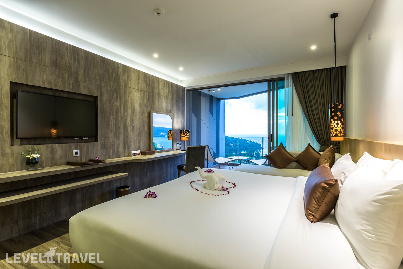фотографии номера Делюкс с видом на море отеля Crest Resort & Pool Villas в Таиланд(Три Транг Бич) - фото №1