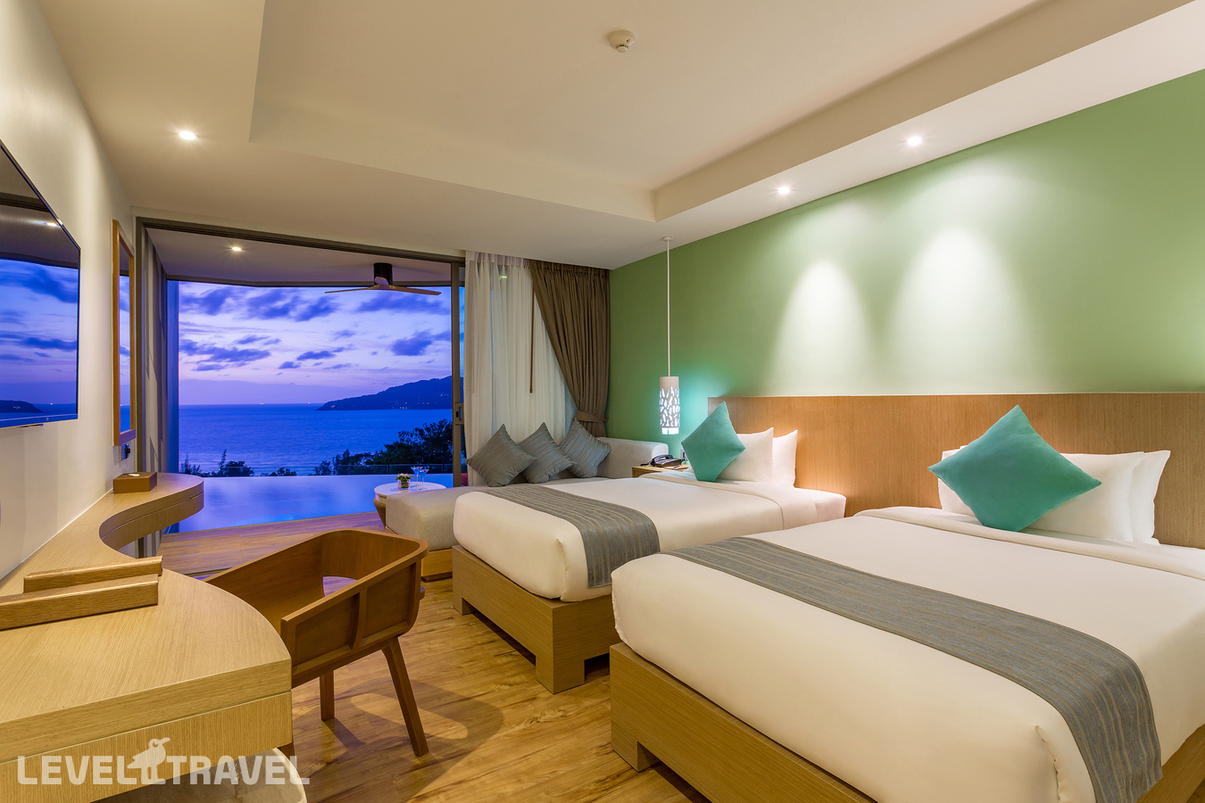 фотографии номера Делюкс с выходом к бассейну отеля Crest Resort & Pool Villas в Таиланд(Три Транг Бич) - фото №1