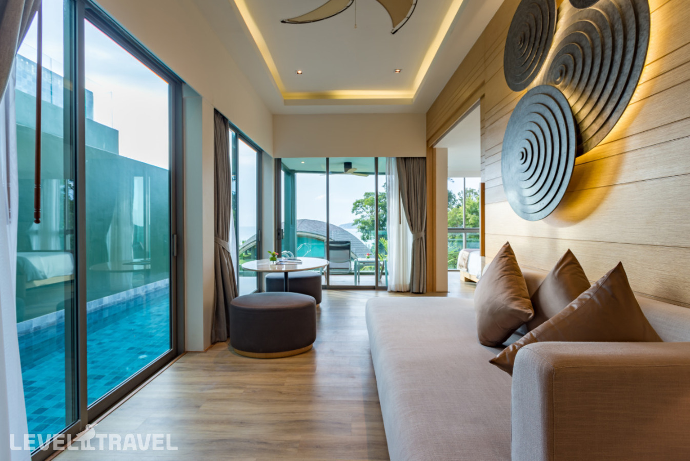фотографии номера Вилла семейная с частным бассейном (2 спальни) отеля Crest Resort & Pool Villas в Таиланд(Три Транг Бич) - фото №2