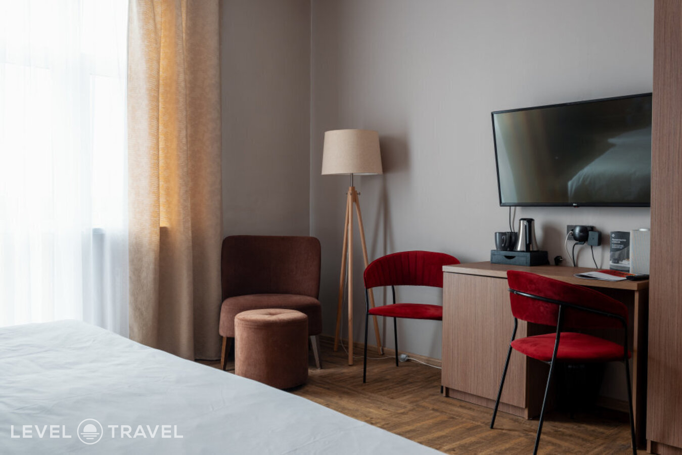 Стандартный Extra Space с балконом (две односпальные кровати) — фото 11