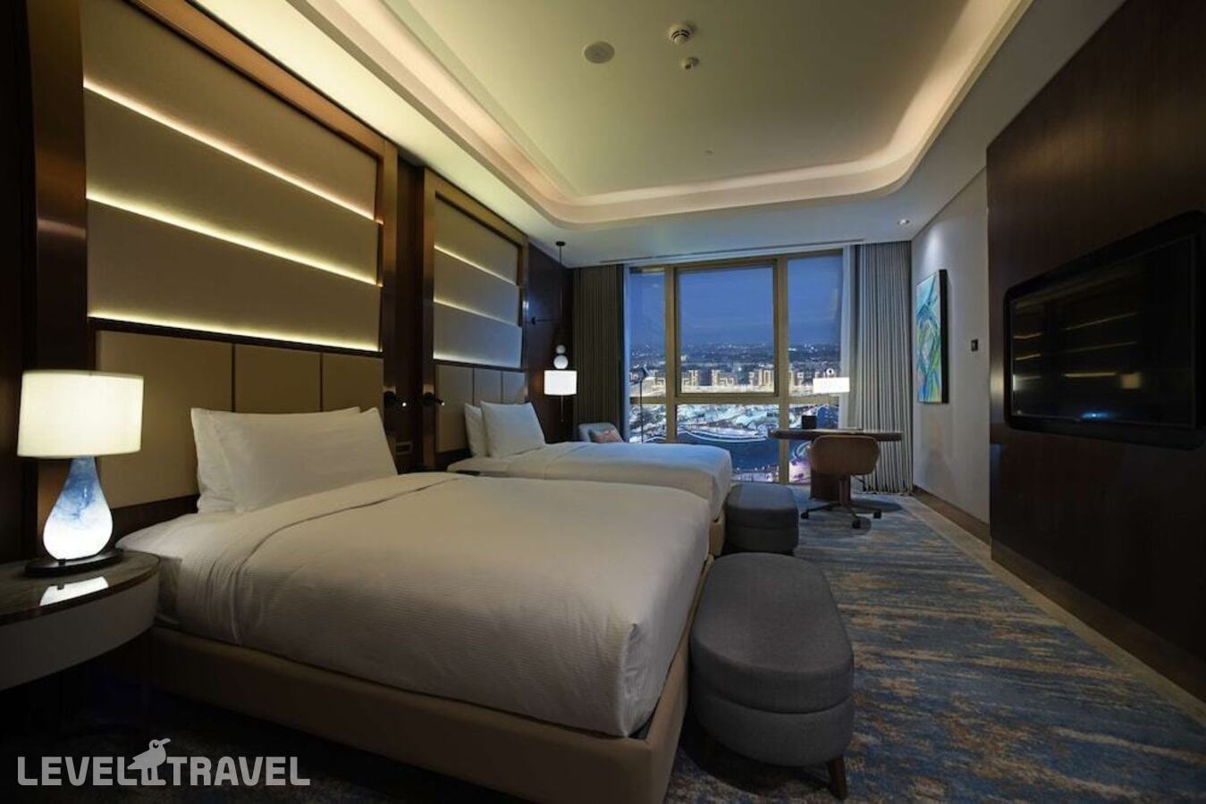 фотографии номера Представительский (две односпальные кровати) отеля Hilton Tashkent City в Узбекистан(Ташкент) - фото №2