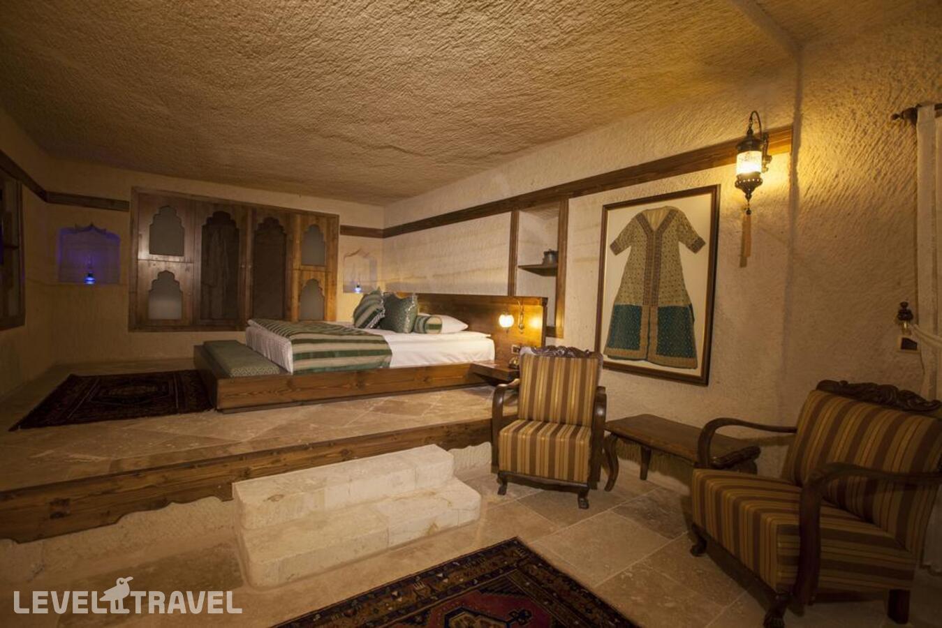 фотографии номера Люкс Majestic Cave отеля Kayakapi Premium Caves Cappadocia Hotel в Турция(Ургюп) - фото №8