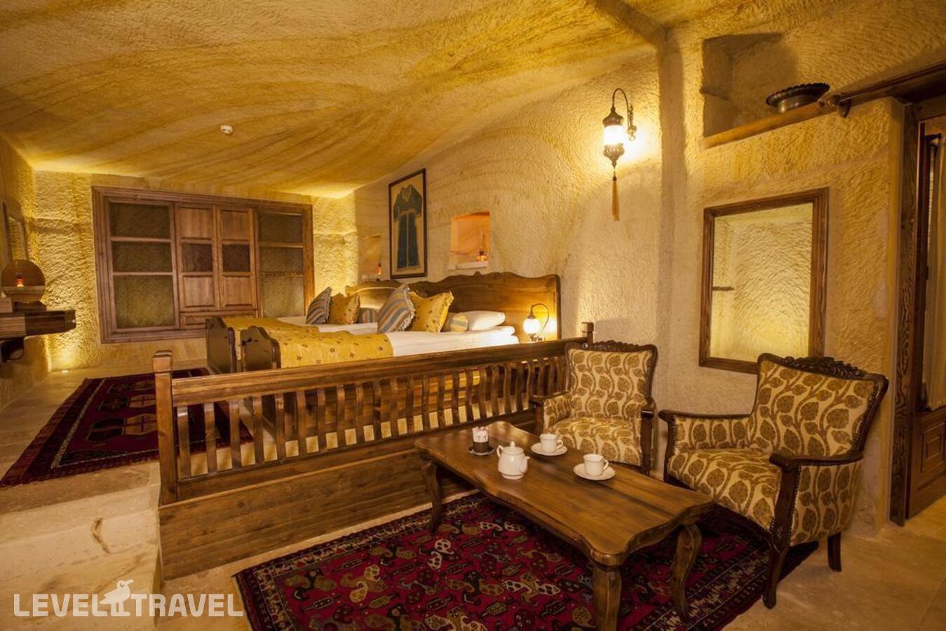 фотографии номера Люкс Majestic Cave отеля Kayakapi Premium Caves Cappadocia Hotel в Турция(Ургюп) - фото №5