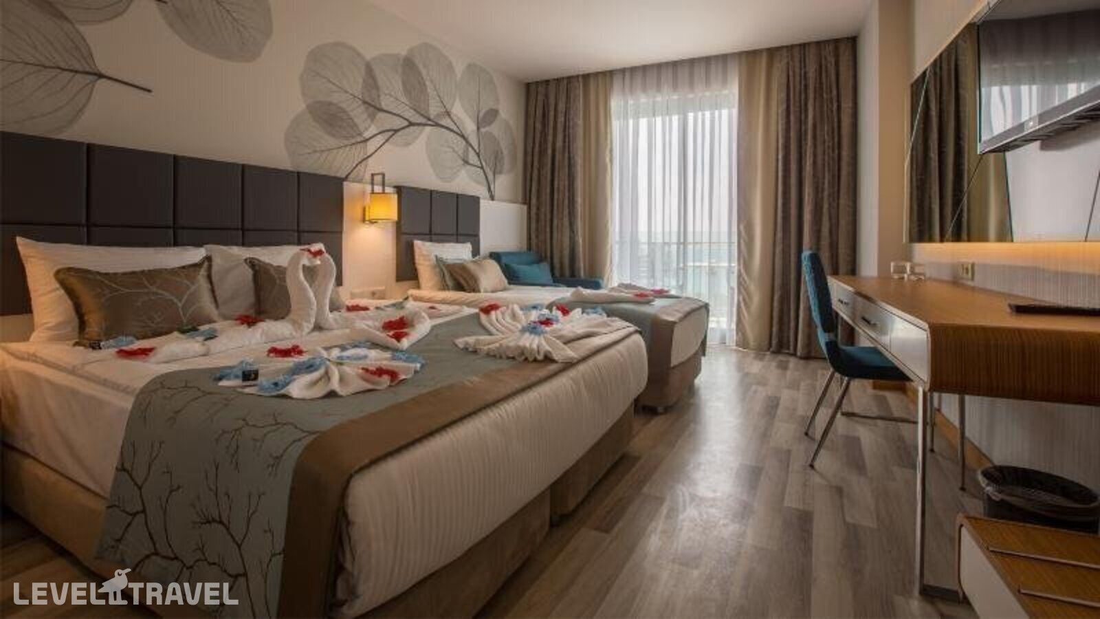 фотографии номера Стандартный с видом на окрестности отеля Xoria Deluxe Hotel в Турция(Паяллар) - фото №4