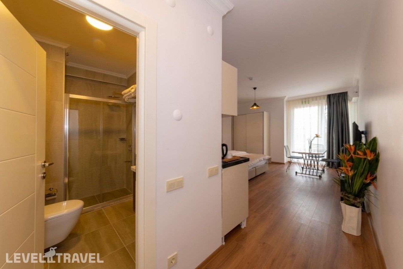 фотографии номера Улучшенный (две односпальные кровати) отеля Апарт-Отель Joy Suites в Турция(Шишли) - фото №4