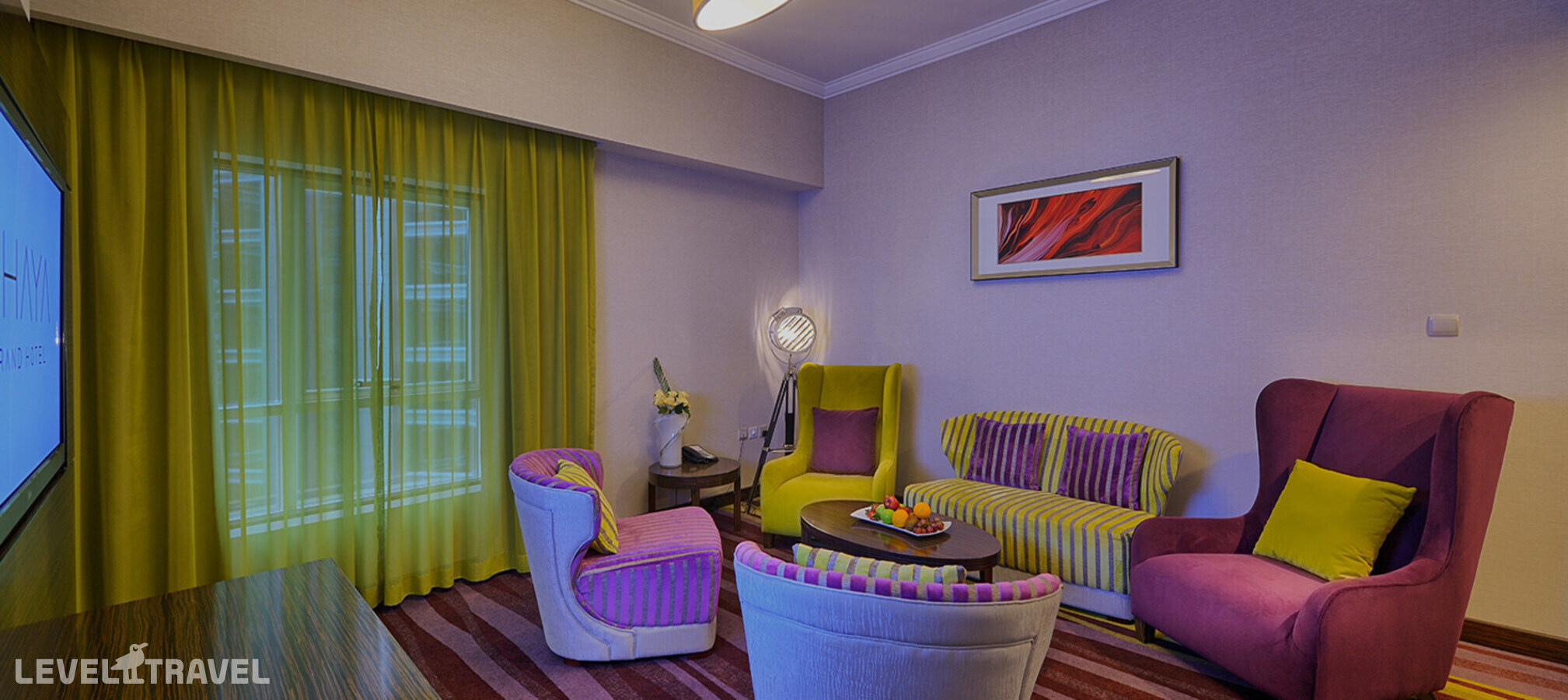 фотографии номера Представительский люкс отеля Vintage Grand Hotel (Ex. Ghaya Grand Hotel) в ОАЭ(Дубай Ленд) - фото №2
