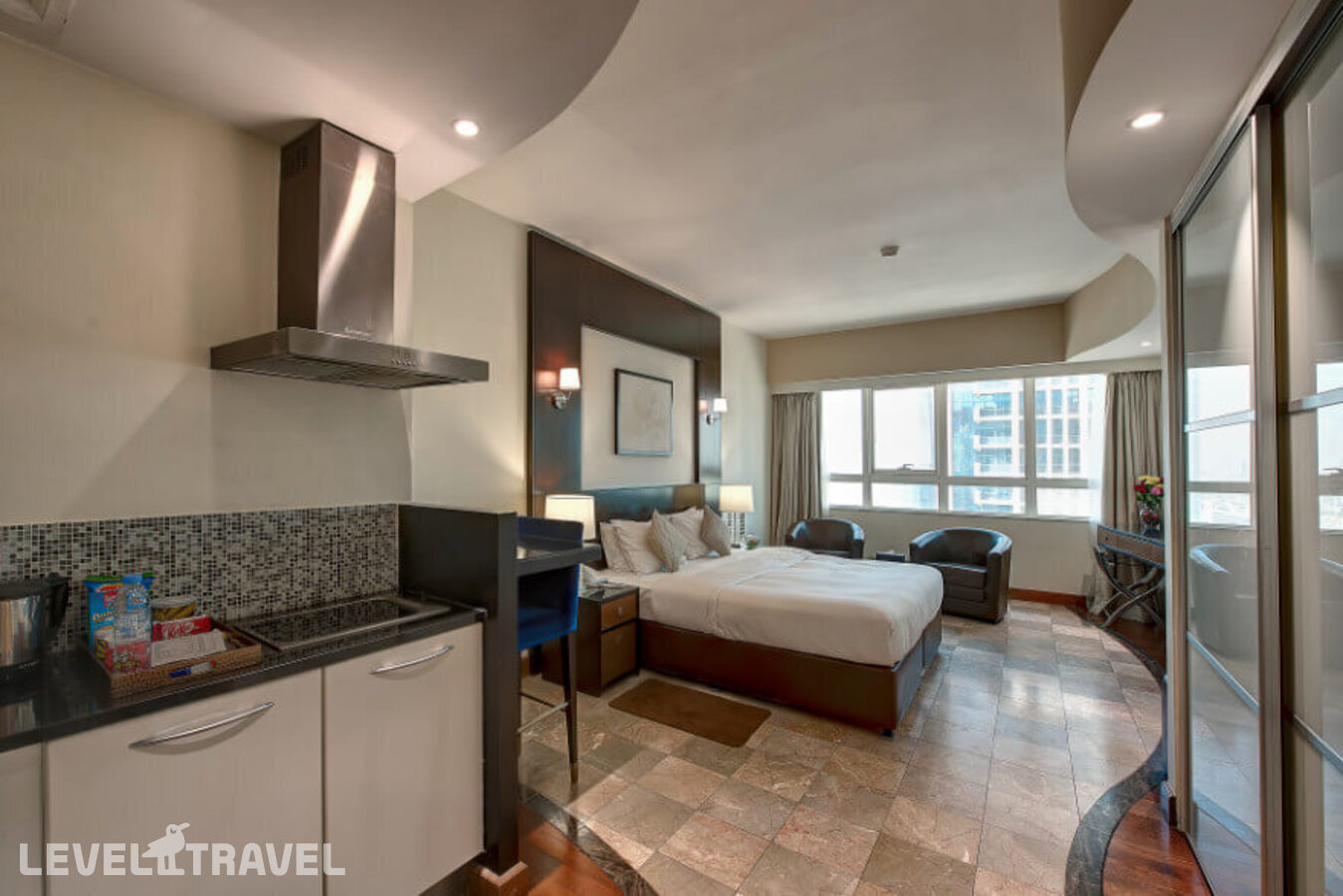 фотографии номера Студия делюкс отеля Number One Tower Suites в ОАЭ(Дубай Джумейра) - фото №3