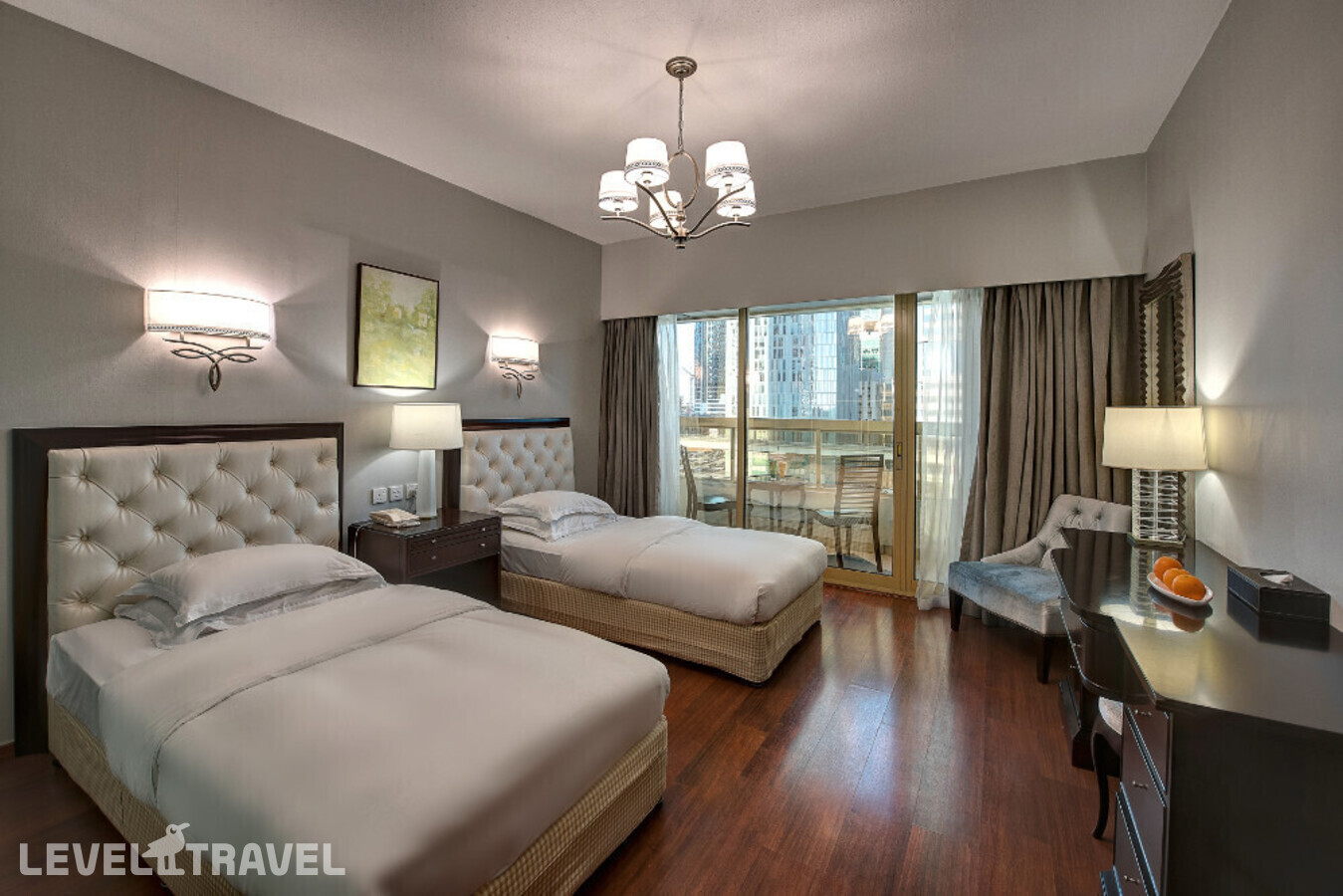 фотографии номера Апартаменты (2 спальни) отеля Number One Tower Suites в ОАЭ(Дубай Джумейра) - фото №4